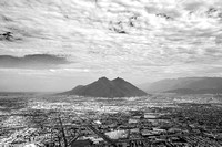 cerro de la silla blanco y negro